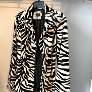 Zebra Heart Soul Overcoat